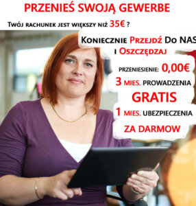 Firma jednoosobowa w Niemczech ubezpieczenie